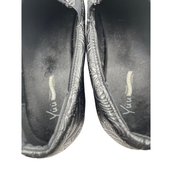 Yuu Women's Slip on Shoes Clogs Bethanee Embossed Tooled Western Style Size 8.5 - Picture 8 of 10